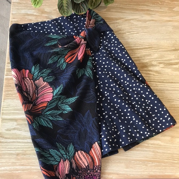 Anthropologie Skirt Multi print MaEVe - Picture 1 of 4